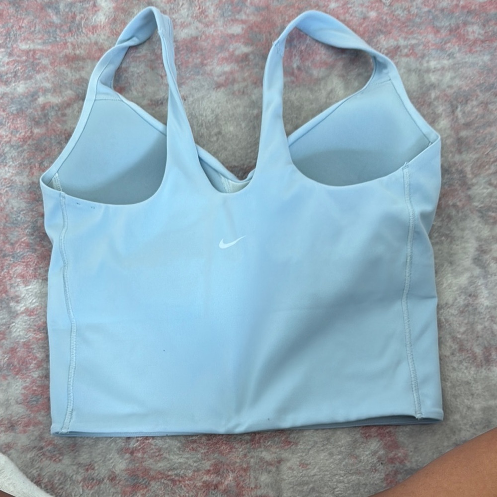 Nike Blue Racerback Sports Bra